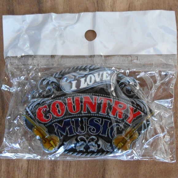 New Unisex Country Music Buckle - Picture 3 of 3